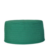Plain Green Kufi, Prayer Hat Takke, Ideal for Wrapping, Men Kufi, Sunnah Wear, Muslims Hat, Taqiyah, embroidered prayer hat, Mens Cap