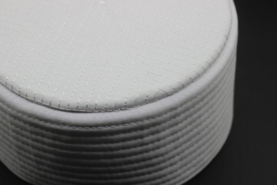 White Plain Kufi Cap, Muslim Takke Peci Kofia Hat Topi, Modest Clothing, Muslim Hat Hat, Islamic Mens Hat