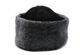 Black Caucasian Russian Kubanka, Faux Fur Astrakhan Cap, Karakul Hat Winter Cap, Cossack Winter Hat Papaha
