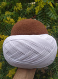 Unique Art Wool Felt Mawlawi Hat with White Turban, Mevlana Sufi Kufi Hat, Traditional Destar Sikke Islamic Cap, Whirling Dervish Costume