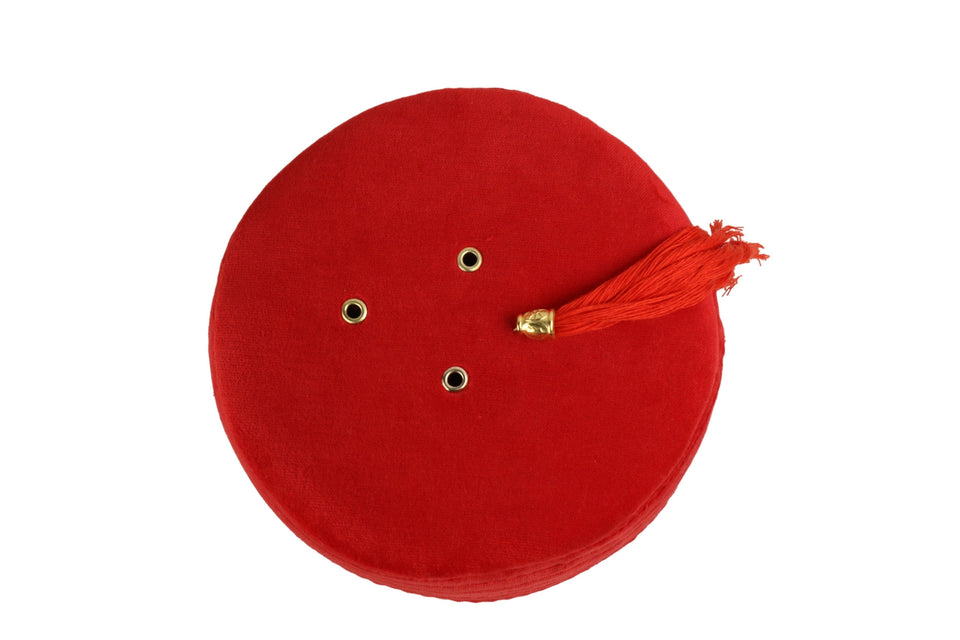 Genuine Egyptian Turkish Bright Red Fez Tarboush Hat Red Tassel, Doctor Who Fez Hat Costume Accessories