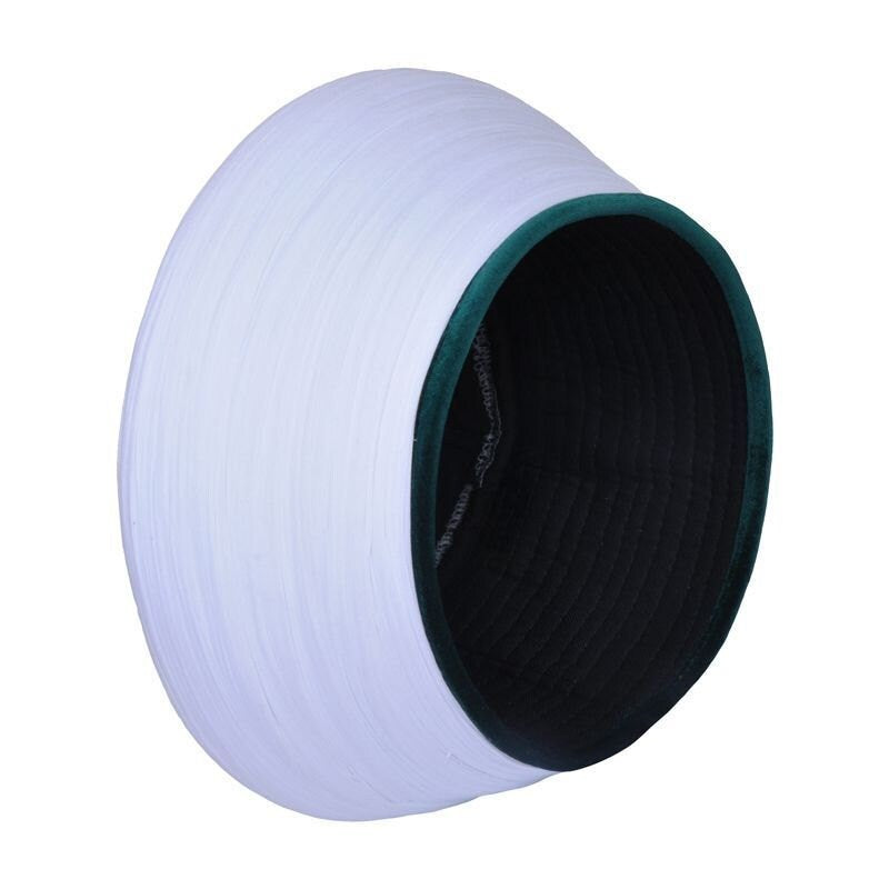 Ahli Tariq Unique Art Green 12 m Cloth islamic wear Kufi imamah Skull Cap taqiyyah hat