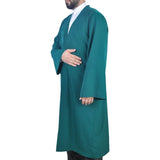 S, M, L, XL, 2XL Plain Mens Wear Green Thobe, Galabiyya, Jubbah, Islamic Wear, Muslim tunic, Muslim Long Kurta, Muslim Clothes, Basic Jubbah