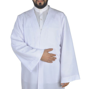 S, M, L, XL, 2XL Plain Prayer Jubbah, White Thobe, Galabiyya, Islamic Wear, Muslim tunic, Muslim Long Kurta, Muslim Clothes, Basic Jubbah