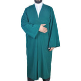 S, M, L, XL, 2XL Plain Mens Wear Green Thobe, Galabiyya, Jubbah, Islamic Wear, Muslim tunic, Muslim Long Kurta, Muslim Clothes, Basic Jubbah