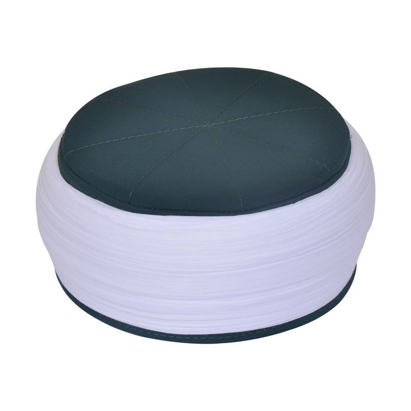 Handmade Green Sarik, Kofi, Muslim Men's Hat Cap, Takke, Islam Prayer Hat, Kufi Cap, صلاة, Skul cap, Muslim Cap