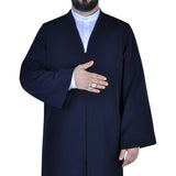 Dark blue Jubbah Cubbe M, L, XL, XXL Plain Mens Wear, White Thobe, Galabiyya, Jubbah, islamic wear, Muslim Long Kurta, Muslim Clothes