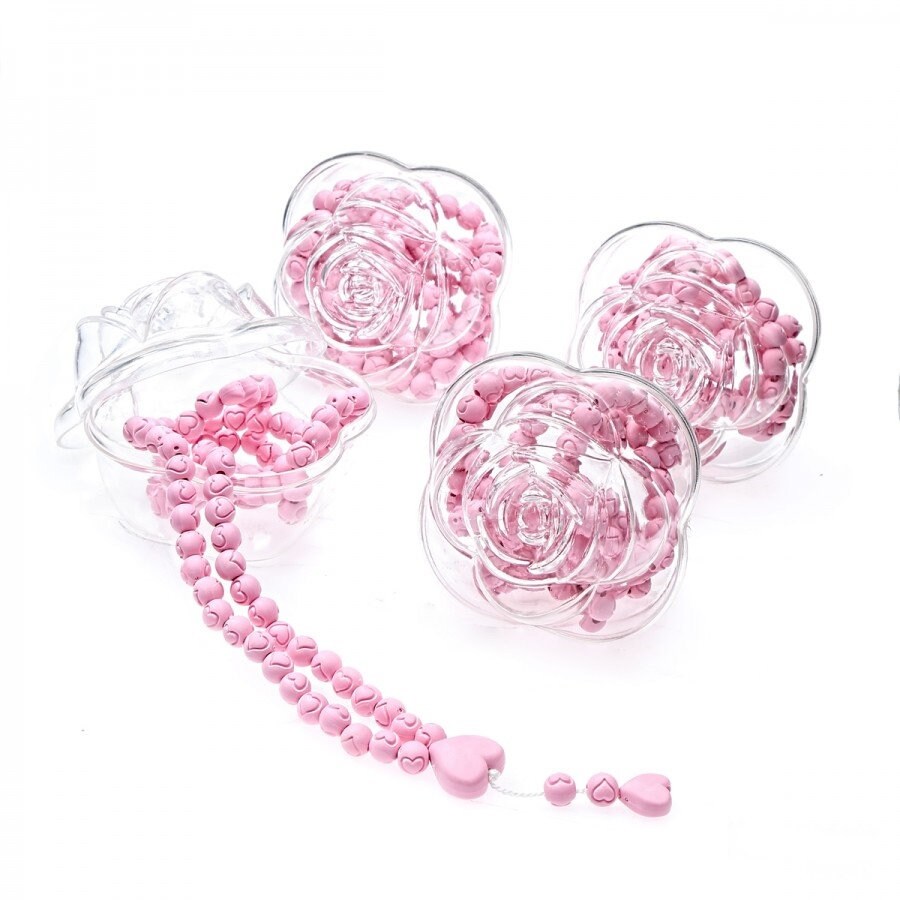 1 Pc Pink Rose Scented Tasbih 99 beads, Rose Smell Tasbih, Unique wedding favors, Rosary Misbahas for Mawleed, Graduation etc