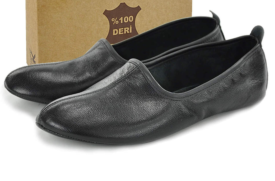 100% Genuine Leather Black Socks Women Size, Special Winter Socks, Feet Warmer