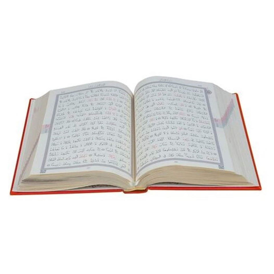 Red Color Thermo Leather Quran, Ideal for First Learners Arabic Quran, Ramadan gift, Moshaf, Koran, Islamic Gifts for her and him