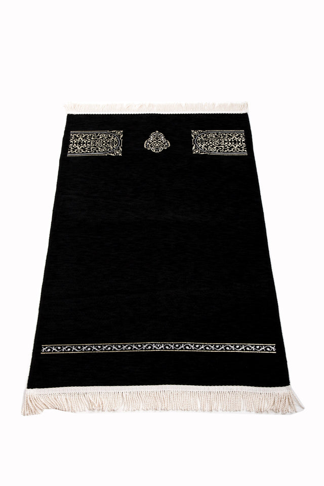 Kaaba Curtain Kiswah Sejadah 04, Prayer Mat, Prayer Rug, Islamic Lightweight Sejjada, A Unique Islamic Gift