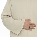 Grandad Collet Vison Turkish Jubba S, M, L, XL Thobe, Galabiyya, Jubbah, Disdasha, Cubbe, Long Kurta, Muslim Clothing