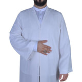 Luxury Cream Jubbah M, L, XL Plain Mens Wear, White Thobe, Galabiyya, Jubbah, islamic wear,  Muslim Long Kurta, Muslim Clothes