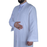 Luxury Cream Jubbah M, L, XL Plain Mens Wear, White Thobe, Galabiyya, Jubbah, islamic wear,  Muslim Long Kurta, Muslim Clothes