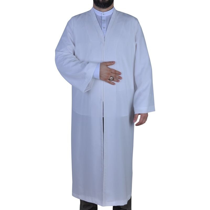 Luxury Cream Jubbah M, L, XL Plain Mens Wear, White Thobe, Galabiyya, Jubbah, islamic wear,  Muslim Long Kurta, Muslim Clothes