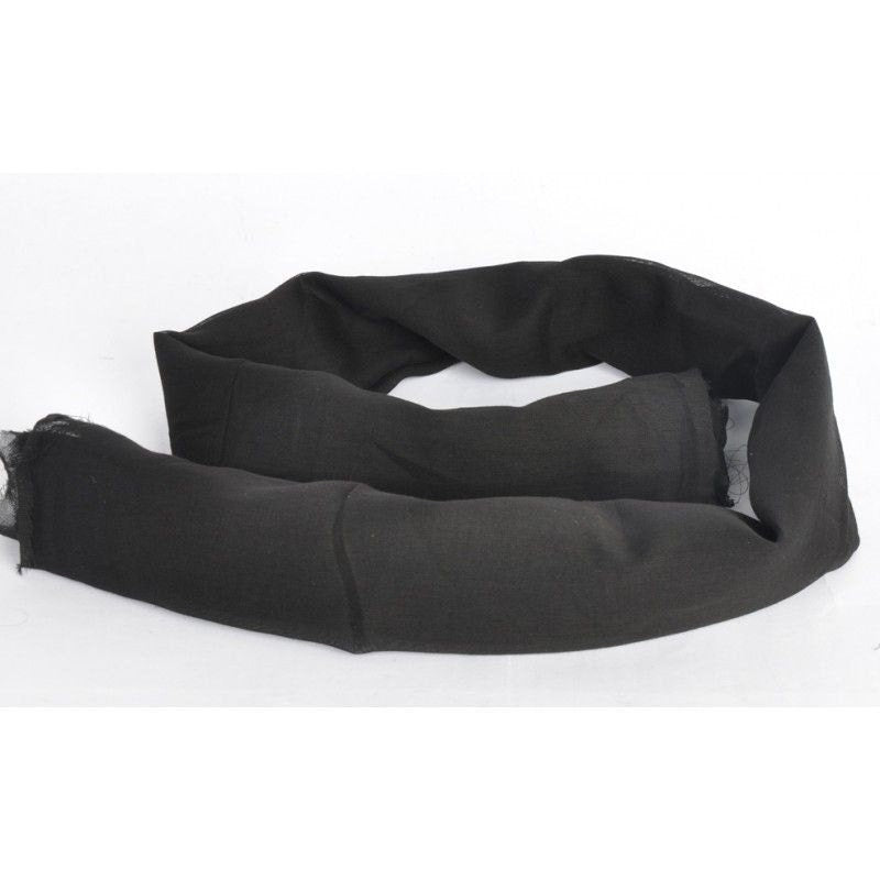 Turban 1 meter Black cloth - Black Fabric - Black turban - turban for Sarik -turban for tagiyah