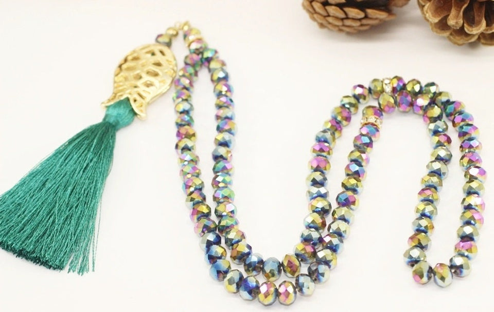Colorful Tasbih, crystal prayer beads, Handmade Prayer Beads 99 Misbaha, Masbaha, 99 beads Tasbeeh, 8mm beads tasbeeh, Crystal Tasbeeh, TSBK
