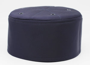 Luxury Dark Blue Taqiyyah, Muslim Mens Wear, Prayer Hat, Takke, Men Kufi, Crochet Kufi, Taqiyah, Muslims Hat, Skull Cap, Islamic, FTHH