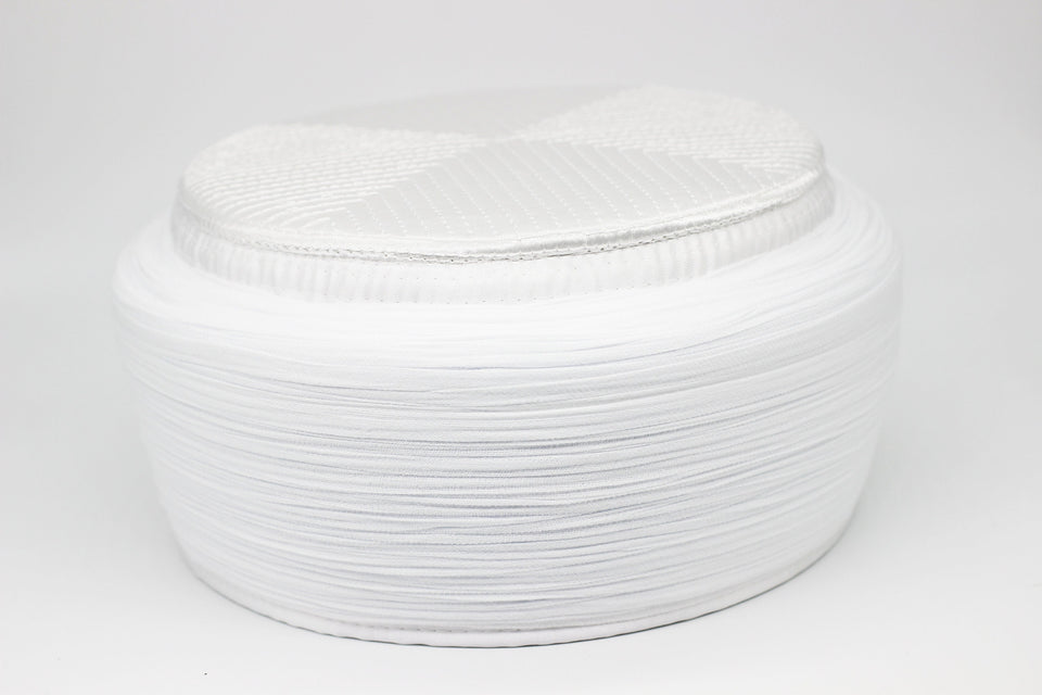 Handmade Beyzat White Sarik, imamah sarik, Kufi Cap, Muslim Men's Hat Cap, Skullcap, Classic Imamah, Islamic Hat, Muslim hat, kofi
