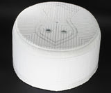 White&Silver embroidered Nalain Taqiyah, Sunnah Wear, muslim hat, Muslim cap, Islamic gift, koofi, Prayer Hat, Men Kufi, Crochet Kufi, WHTB