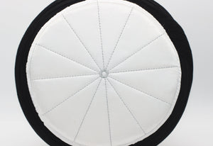 Handmade White&Black Sarik, imamah sarik, Kufi Cap, Muslim Men's Hat Cap, Skullcap, Classic Imamah, Islamic Hat, Muslim hat, kofi