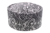 New Model Handmade Rigid Silver Muslim Kufi Hat Taqiya Takke Peci Prayer Cap, Turkish Muslim Islamic Hat Skull Cap