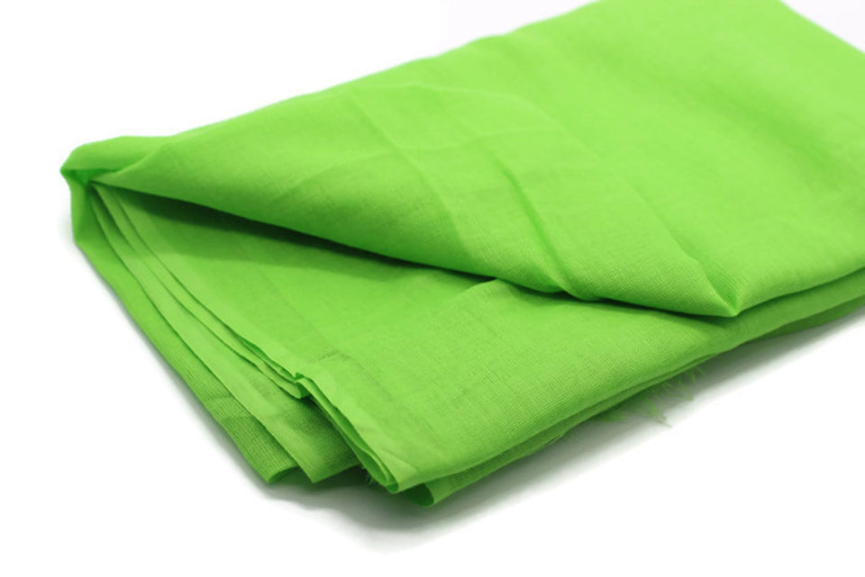 Light Green Wrapping Fabric for Imamah, Turban for Kufi Cap , Wrapping Cloth for Muslim Cap, Cotton Fabric