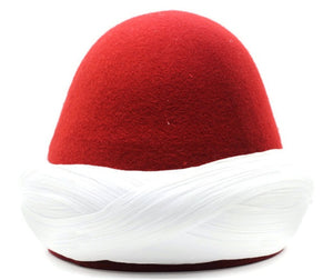 Handmade Red Imamah, Unique Islamic Art, Imam Pagri Islamic Men's Head Wear, wrapping turban, muslim head wear, prayer cap