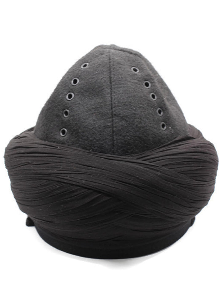 Handmade Ertugrul Cap , Black Suleyman Shah Hat, Resurrection Imamah, Original Dirilis Islamic Cap, Ertugrul Hat