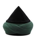 Handmade Naqshbandi Cap, Black Cyprus Imamah, Unique Islamic Art, Imam Pagri Islamic Men's Head Wear