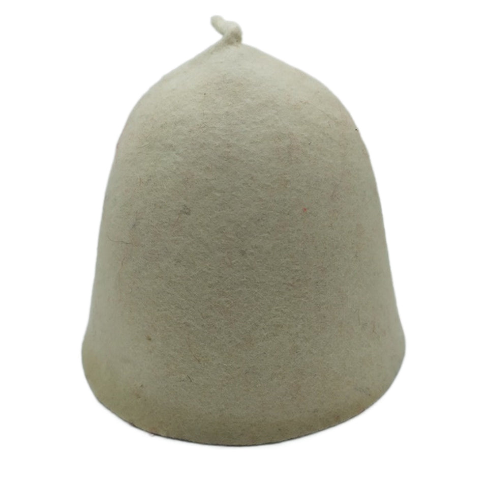 Traditional Albanian Hat Qeleshe, Genuine Wool Hat, White Yunus Emre Felt Hat, Personalized Hat, Winter Hat, Muslim Kufi Cap