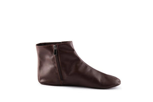 Halal Leather Zipper Khuffain MENS Size, Genuine Leather Slippers, Indoor Shoes, Feet Warmers, Home Slippers, Khuffayn Moccasin
