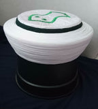 Nalayn Green Mens Imamah, Ismailaga Style Islamic Cap, Unique Islamic Art, Nalain Naqshibandi Hat, Islamic Men's Head Wear, Eid Gift