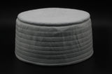 Pure White Nalain Pak Kufi Cap, Muslim Mens Hat, Prayer Cap, Islamic Hat for Men, Muslim Mens Clothing, Rigid Turban for Wrapping