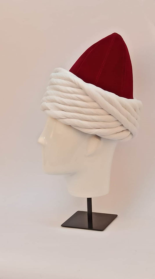 Ottoman Pasha Imamah, Ottoman Style Islamic Hat, Original Ottoman Style Imamah, Muslim Mens Prayer Hat