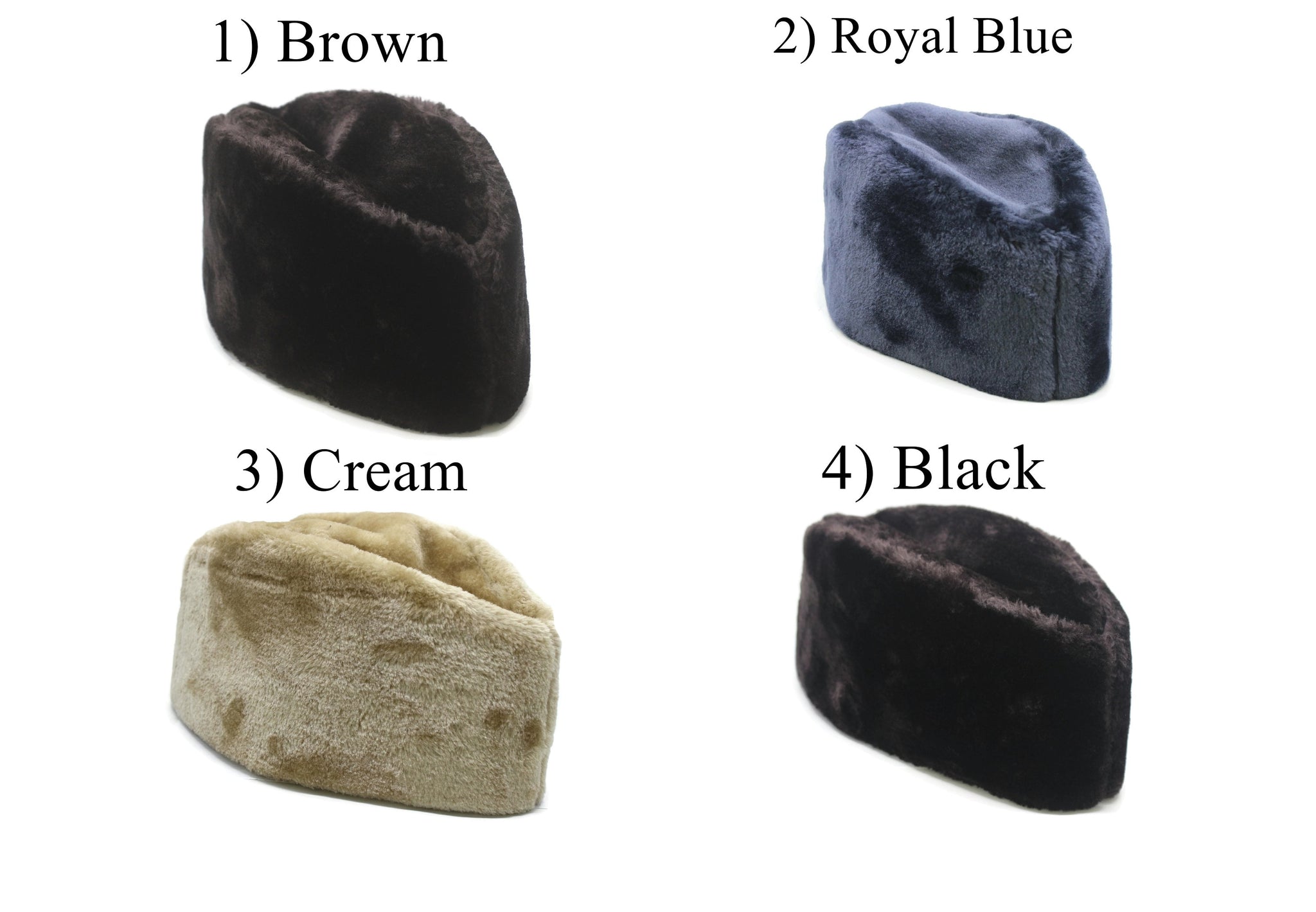 Cucuba® Chapeau De Laine Noir Colback Avec Couvre-Oreilles - Authentique Ushanka Russe Soviétique - Idéal Pour L'Hiver (62 - XXL)