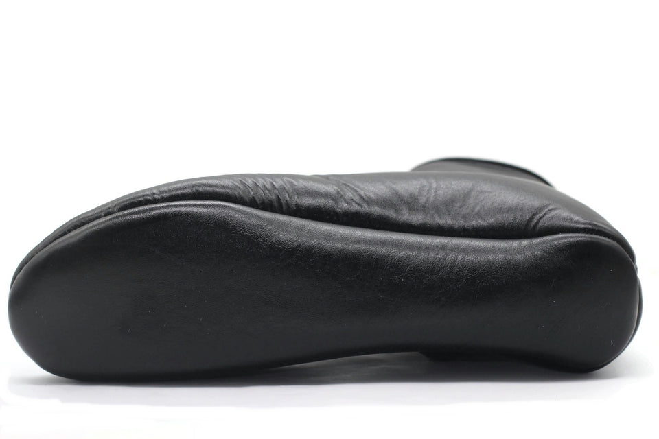 Genuine Lamb Fur Leather Slippers, Thicker Leather Feet Warmer, Mens Winter socks, Indoor Slippers, Khuffain, Wudu Socks, Home Shoes