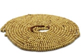 10x7 mm Light Brown Boxwood Tree Tasbih, Prayer Beads with 1000 Beads Misbaha, Rosary Tasbeeh, Wooden Muslim Prayer Beads