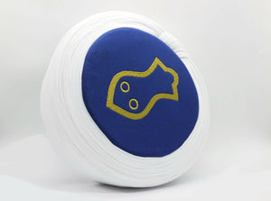 Dark Blue Nalain Imamah, Unique Islamic Art, Imam Pagri Islamic Men's Head Wear, Nalayn Sandal Hat