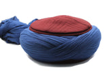 Saladin Blue & Bordeaux Imamah, Unique Islamic Art, Imam Pagri Islamic Men's Head Wear, Sunnah Hat, Muslim Gift