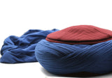 Saladin Blue & Bordeaux Imamah, Unique Islamic Art, Imam Pagri Islamic Men's Head Wear, Sunnah Hat, Muslim Gift