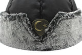 Turkish Dirilis Ertugrul Ottoman Kayi Bork Hat, Ertugrul Dirilis Fur Leather Winter Cap, Dirilis Cosplay Hat