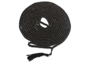Matte Black Genuine Olive Wood Beads with a tassel, 5000 Beads Misbaha Tasbih Zikr Tasbeeh Tesbih 7.5 mm Dhikr Prayer Beads