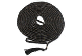 Matte Black Genuine Olive Wood Beads with a tassel, 5000 Beads Misbaha Tasbih Zikr Tasbeeh Tesbih 7.5 mm Dhikr Prayer Beads