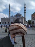 Genuine Leather Ertugrul Imamah Hat, Dirilis Resurrection Imamah, Original Dirilis Islamic Cap, Osman Ghazi Muslim Hat