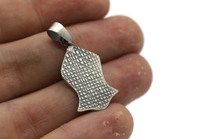 Silver Nalayn Shareef Pendant Necklace Jewelry | Nalain Sandal | Islamic Gifts | Eid Gift | Sterling Silver Sandala | Muslim Gift Ideas