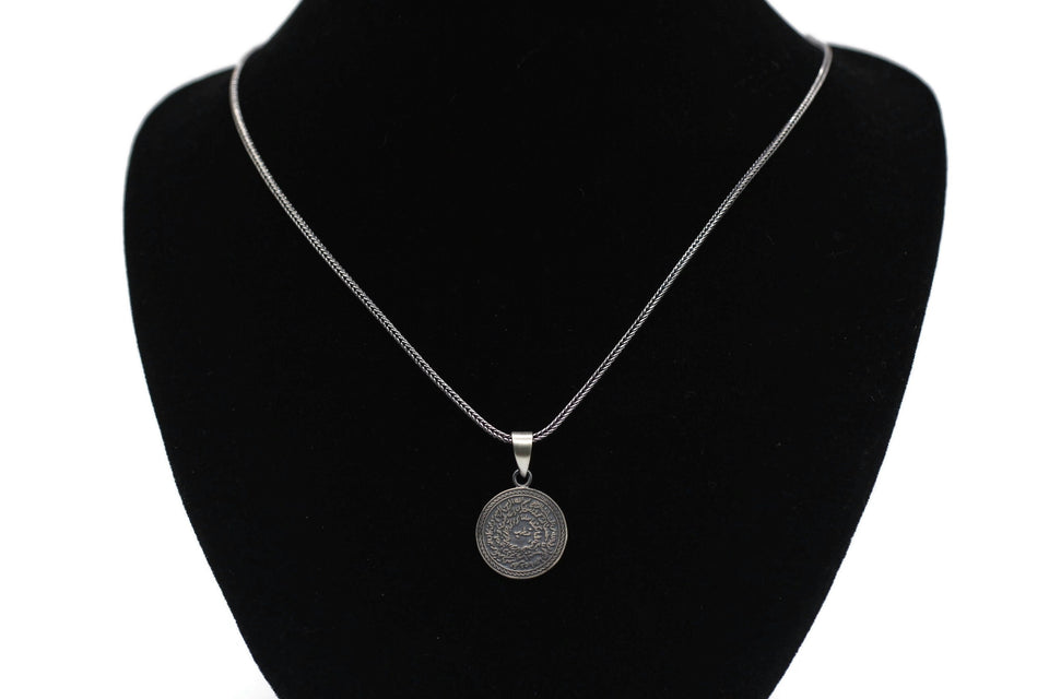 Prophets Stamp Necklace | Islamic Jewelry | Arabic Jewerly | Arabic Pendant | Necklace for Women | Gift Pendant ISN
