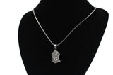 Silver Nalayn Shareef Pendant Necklace Jewelry | Nalain Sandal | Islamic Gifts | Eid Gift | Sterling Silver Sandala | Muslim Gift Ideas