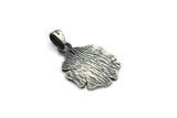 The Property Belongs To Allah, 925 Silver Necklace, Calligraphy Islamic Art, Islamic Metal Art, Islamic Jewelery Necklace, ISN