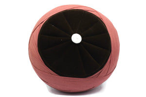 Dried Rose Barbarossa Handmade Imamah - %100 Cotton Thin Stripe Turban Wrapped - Ottoman Sarik Fez - Muslim Mens Clothing